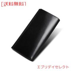ファブリツィオ] 財布 メンズ レディース 長財布 2つ折り マチ付き