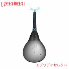 Soxeeh 浣腸器 280ml大容量 多目的洗浄器 逆流防止機能 手動ポンプ式 ローション注入器 シリコン製 男女兼用