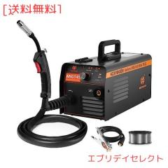溶接機 半自動 MIG溶接機 軽量 家庭用 145A ノンガス 半自動 溶接機 100V MIG溶接機 145A アーク溶接