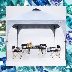 ABCCANOPYタープテントワンタッチ3段階調節2m ABCCANOPY タープテント ワンタッチ 3段階調節 ベンチレーション 天井