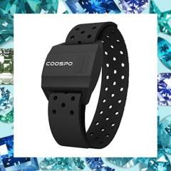 COOSPO 心拍計アームバンド ハートレート 付き光学式心拍センサー
