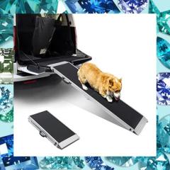 折り畳み アルミ スロープ犬用ペットスロープ 153×38CM 滑り止め B0B31273BT.jpg
