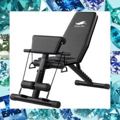 トレーニングベンチ マルチシットアップベンチ 折り畳み 耐荷重300kg 