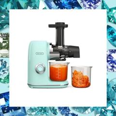 Hazel Quinn スロージューサー、新鮮なフルーツと野菜用スローコールド