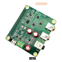 Raspberry Pi HiFi DAC Pro Hat ES9038Q2M オーディオカード PCM DSD ロスレス デジタル-アナログ変換アダプター Raspberry Pi 4 3B+ 3B
