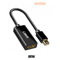 アクティブ Mini DisplayPort HDMI 変換アダプタ 【4K@60?】アクティブ 変換 アダプタ Active 23cm 3D対応 ミニディスプレイポート - H