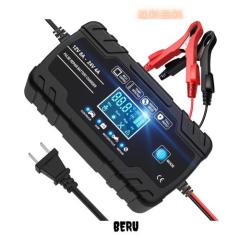 12Vと24V用鉛蓄バッテリー充電器 パルス充電器 全自動バッテリー