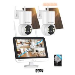 完全無線】JENNOV 防犯カメラ ワイヤレス 屋外 ソーラー 400万画素