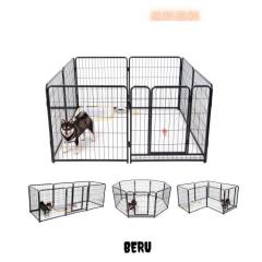 KIRATAKU 大型犬 サークル スチール製 ペットサークル 犬用サークル 犬
