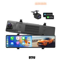 ドライブレコーダー ミラー型【4K 12インチ CarPlayとAndroidAuto対応