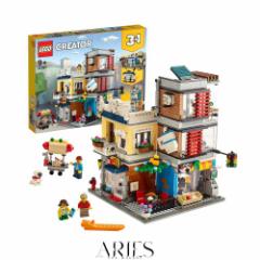 レゴ(LEGO) クリエイター タウンハウス ペットショップ&カフェ 31097 ブロック おもちゃ 女の子 男の子