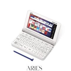 カシオ 電子辞書 中国語 エクスワード XD-SX7300WE 59コンテンツ(中国語20コンテンツ) ホワイト XD-SXN73WE セット
