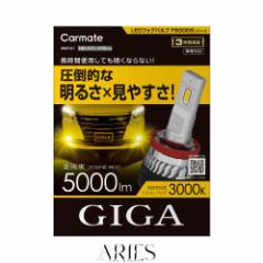 カーメイト(CARMATE) 車用 LED フォグランプ イエロー 5000lm H8 H11 H16 GIGA LED フォグバルブ F5000S BW5151