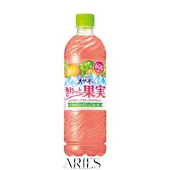サントリー 天然水 きりっと果実 ピンクグレープフルーツ&マスカット 600ml×24本