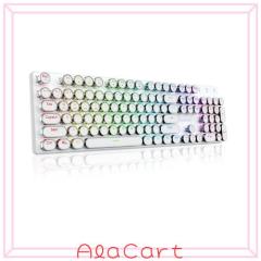 Redragon K710 メカニカルキーボード ワイヤレス/有線 青軸 クリッキー