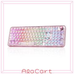 YUNZII X98 QMK/VIA対応 ワイヤレス メカニカルゲーミングキーボード