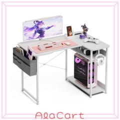Acrolix ゲーミングデスク L字 左右入替OK 収納バッグ付き コンセント