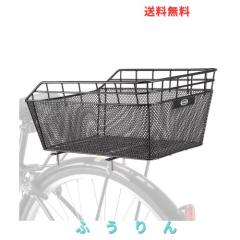CXWXC 自転車 後ろカゴ 高耐久性 大容量 取付簡単 金属製 リアカゴ