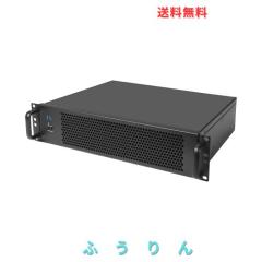 IPCHASSIS 2U ATX ラックマウントシャーシ奥行13.38インチ Flex ATX