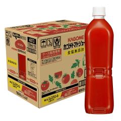 カゴメ トマトジュース 食塩無添加 720mlラベルレスペットボトル×15本(機能性表示食品 リコピン GABA 血圧 善玉コレステロール)