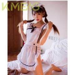コスプレ メイド服 セクシー コスプレ衣装 白 ホワイト エプロン 送料無料