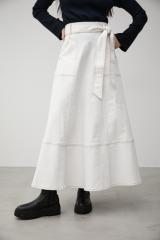 STITCH DENIM FLARE SKIRT/Xeb`fjtAXJ[g WOMENSfB[X