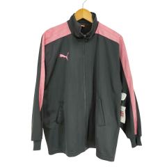 90s ＰＵＭＡ コンサドーレ札幌 デカロゴ サイドライン トラックジャケット PUMA(プーマ) ロゴ刺しゅう サイドライン トラックジャケット メンズ