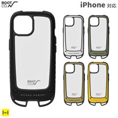 ROOT CO. iPhone�P�[�X GRAVITY Shock Resist Case +Hold. iPhone16 16Pro 16e 15 14 13 �y �X�}�z�P�[�X �N���A ���� �ϏՌ� �A�C�t�H��