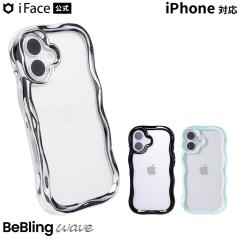�y�����ziFace BeBling Wave iPhone17 �N���A�P�[�X 16 15 14 13 �y �A�C�t�F�C�X �X�}�z�P�[�X iPhone�P�[�X �N���A ���� �L���L�� ���^