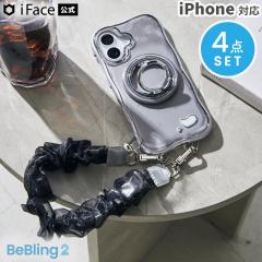 �y�����ziFace BeBling 2�s4�_�Z�b�g�tMagSafe�Ή� iPhone17�P�[�X �����O �n���h�X�g���b�v �X�g���b�v�z���_�[ 17Pro 17ProMax 16 16Pr