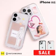 PATCHWORKS iPhone17 �N���A�P�[�X LUMINA 17Pro 17ProMax 16 16Pro 16ProMax 15 15Pro 15Plus 15ProMax 14 14Pro 14Plus 14ProMax 13 13