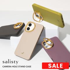 salisty iPhone��p �J�����z�[���X�^���h �ϏՌ��n�[�h�P�[�X�y iPhone16 15 14 13 �X�}�z�P�[�X �X�}�z�X�^���h ��� ���킢�� ��i ��