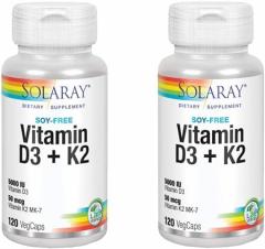 u2ZbgvSolarayr^~D-3 + K-2120~2ESolaray Vitamin D3 + K2 | D & K Vitamins for Calcium 120 Count~2CO