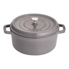 staub �X�g�E�u �X�g�E�u �s�R�E�R�R�b�g ���E���h 24cm �O���[ 40500-246