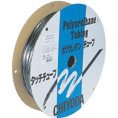 CHIYODA ���c�ʏ� �|���E���^���`���[�u TE�^�b�`�`���[�u 6mm/100m �� TE-6-100 BK