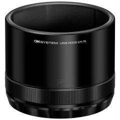 OM SYSTEM I[GVXe LH-76 BLK Yt[h