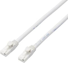 ELECOM �G���R�� Cat6A LAN�P�[�u�� 2m �z���C�g LD-GPAT/WH2/RS