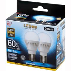 IRIS OHYAMA �A�C���X�I�[���} LDA7N-G-E17-6T52P E17���� ���`�d��60W�`���� �L�z���^�C�v ���`���Ή� �����F 2�Z�b�g