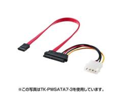 SANWA SUPPLY �T�����T�v���C TK-PWSATA7-05 ��̌^SATA�P�[�u��(0.5m)