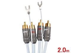 SUPRA �X�[�v�� PHONO 2RCA 2.0m�@�n�C�R�X�g�p�t�H�[�}���X�@�t�H�m�P�[�u��