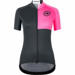 () A\X fB[X [} GT W[W C2 G{ - EBY Assos women UMA GT Jersey C2 EVO - Womens Stahlstern Fluo Pink