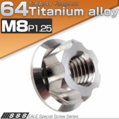 �`�^���i�b�g M8 P1.25 64 �Z�p�i�b�g �t�����W�t �V���o�[ �`�^�����F �J�b�e�B���O JA568