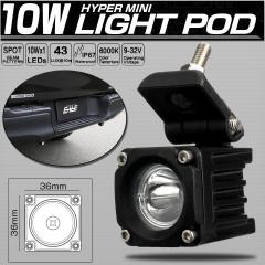 LED ��Ɠ� 10W ���~�j ���C�g�|�b�h 12V 24V �h��IP67 ���^ �y�� �X�|�b�g���C�g P-536