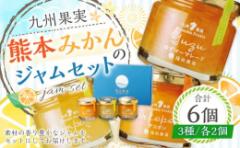 【ふるさと納税】熊本みかんのジャムセット 3種類 各2個 合計6個 ジャム 果物 フルーツ デコポン 甘夏 晩白柚
