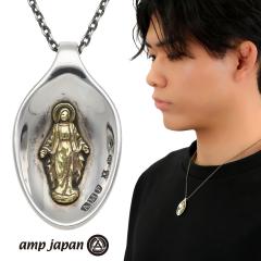 amp japan �A���v�W���p�� NCAJ-100 �X�v�[�� �}���A �l�b�N���X (�`�F�[���t��) �y���_���g �V���o�[ ����}���A ��H�� �J�g�����[ �� 
