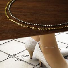 2�A ���C���[�h �c�[�g���J���[ �V���o�[ �A���N���b�g 22cm �A���N���b�g �V���o�[925 �� �S�[���h�J���[ ���F 4�ʃJ�b�g�������`�F�[��