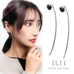 ILII �C���B �u���b�N �W���R�j�A �ꗱ �X�e�����X �t�b�N �s�A�X 2P �����p �T�[�W�J���X�e�����X �����A�����M�[�t���[ �V���v�� ���f