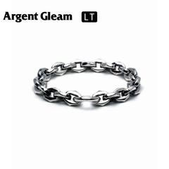 ArgentGleam LT A[WFgO[ LT Vo[925 uXbg Pyramid Chain Bracelet LTB-040 uh ARGENT GLEAM ANZT