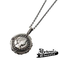 �A���e�~�X�N���V�b�N 6�y���X�R�C���y���_���g Artemis Classic �`�F�[���t �V���o�[�l�b�N���X �R�C�� 6�y���X �l�b�N���X �V���o�[925