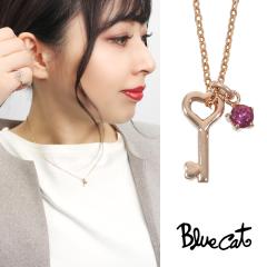 Blue Cat �n�[�g �L�[ �s���N�S�[���h �y���_���g �l�b�N���X �V���o�[925 ���[�h���C�g�K�[�l�b�g �� �ؚ� ������ ���肰�Ȃ� ��i �t�F